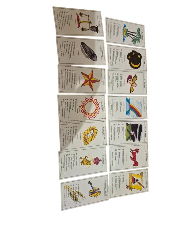 Jeux du Spiritisme, paper cards, Table accessories, White (photo 3 of 11)
