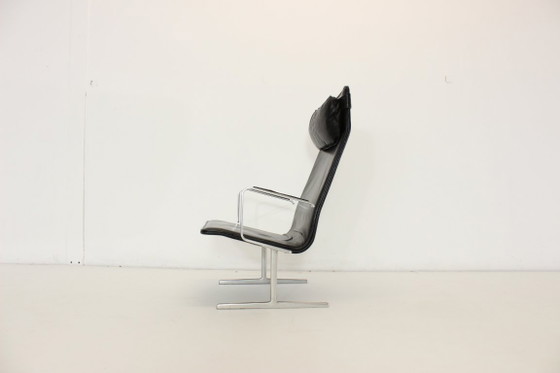 Image 1 of Dieter Rams Vitsoe RZ 602 Design Stuhl Leder sessel sofa couch