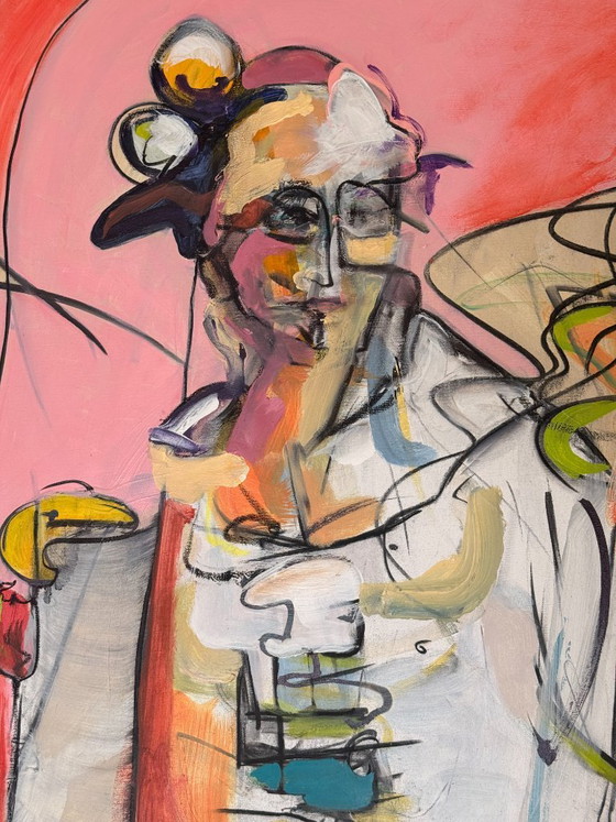 Shopping Centaur — Collaborazione AAA (AAAFRESH123), 2018 – Dipinti e disegni, Canvas (photo 5 of 8)