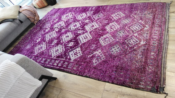 Image 1 of Berbertapijt 340 x 200 Boho nieuw wollen kleed marokkaans