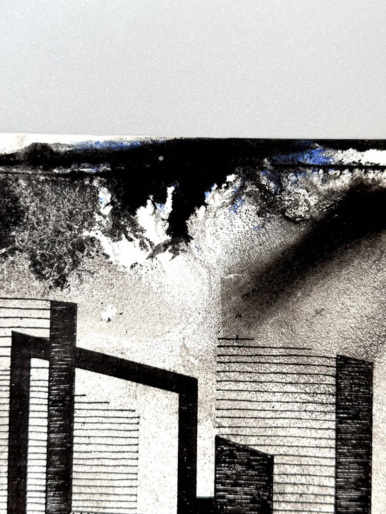 Image 1 of Eugène Eechaut (1928-2019) - Ink Composition 1982