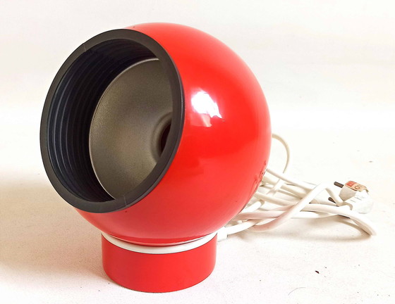 Image 1 of Lita ball lamp bright red Space Age 70s