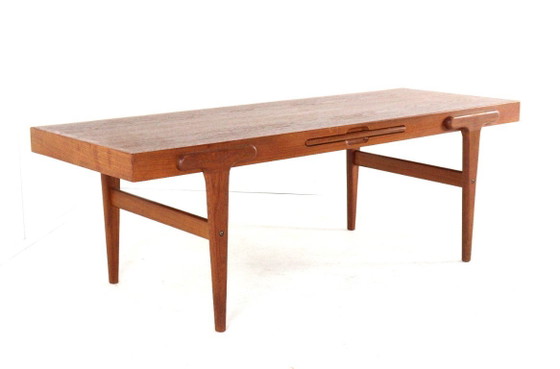 Ejvind A Johansson voor Ivan Gern salontafel met dienblad vintage Deens design – Wood (photo 3 of 23)