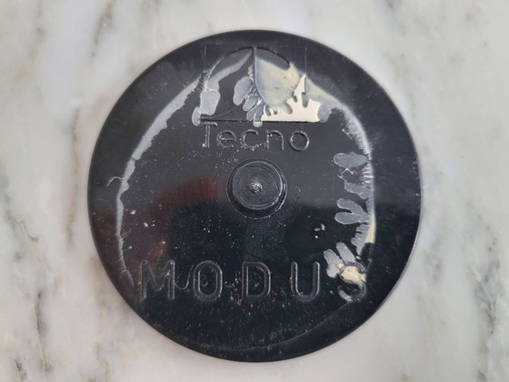 Image 1 of VINTAGE COFFEE TABLE 1970 BY OSVALDO BORSANI TECNO MODUS MARBLE & GLASS 70S 1970S