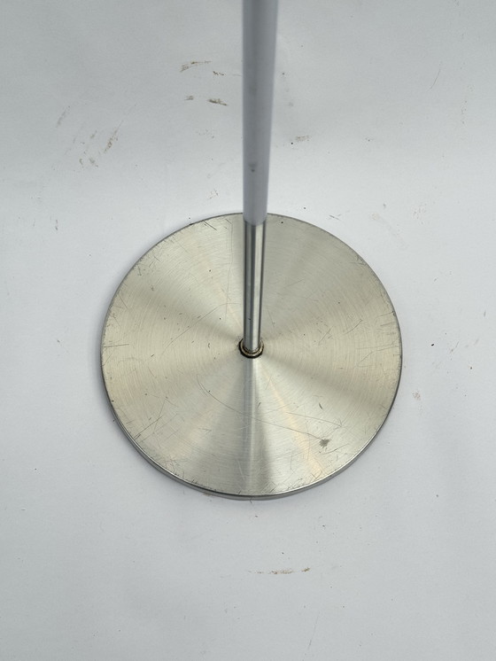 Image 1 of Minimalistische staande lamp uit het midden van de eeuw – verstelbaar ontwerp met dubbele kegel (Hala Zeist / Anvia-stijl)