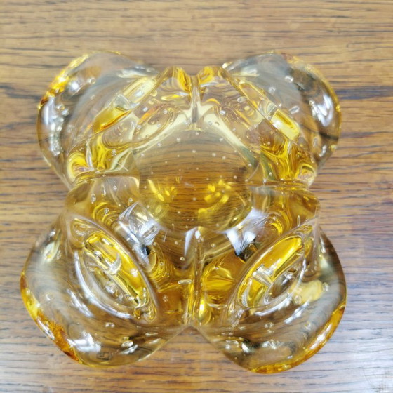 Image 1 of Vintage glass bowl, ashtray. Murano glass 008