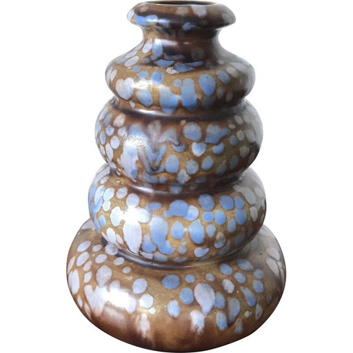 Vase vintage en céramique, Belgique 1960-1970