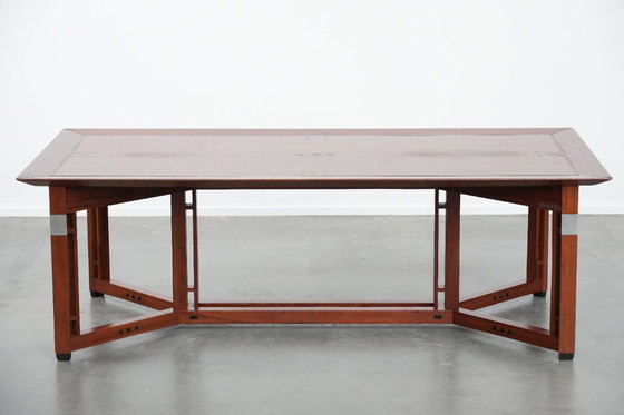 Image 1 of Rectangular Art Deco design coffee table by Schuitema from the Decoforma series