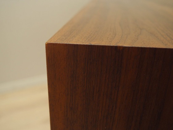 Image 1 of Walnut cabinet, Danish design, 1970s, designer: Carlo Jensen, manufacturer: Hundevad