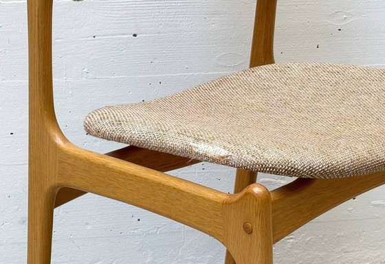 Image 1 of Set de 6 chaises modèle No.49 d'Erik Buch pour O.D. Møbler A-S au Danemark, années 1960