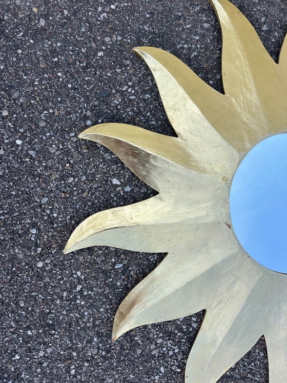 Grote spiegel met zonnestralenmotief, 80 cm – Paper (photo 7 of 12)