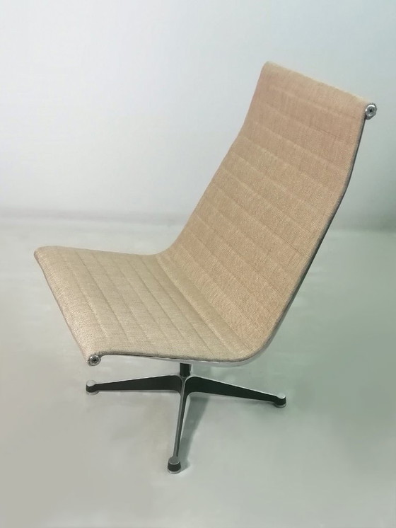 Image 1 of Eames ALU-GROUP 1958 PREPRODUCCIÓN Sillón reclinable HERMAN MILLER Historia Drehsessel