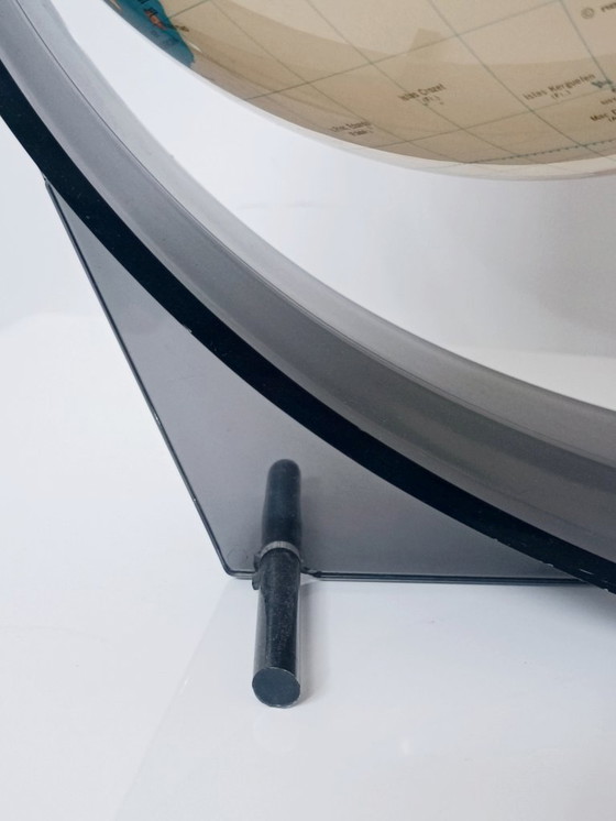 Image 1 of Illuminated plexiglass globe by Nova Rico, 1969