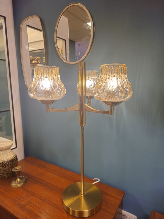 Image 1 of Vintage Brass Table Lamp Desk Lamp Lamp