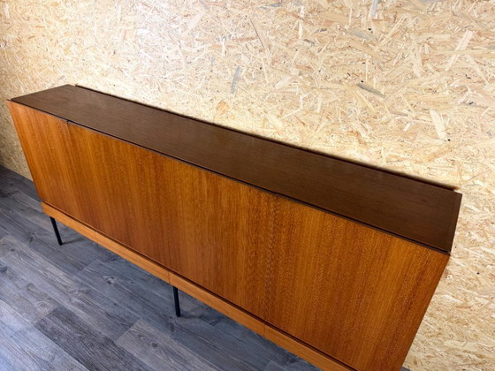 Image 1 of Credenza alta in teak anni '60/'70, modello B60 di Dieter Waeckerlin per Behr.