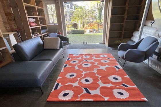 Image 1 of Brink and Campman carpet Unikko orange 