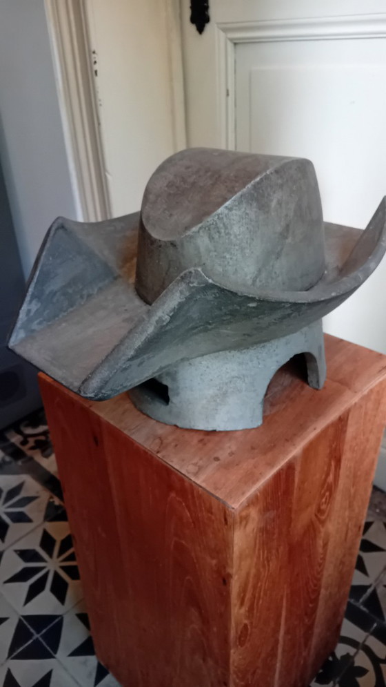 Image 1 of Aluminium hoedenmal voor een cowboyhoed