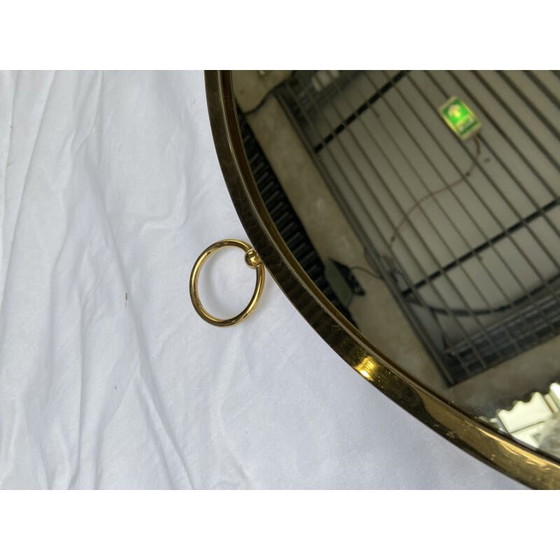 Image 1 of Vintage gusset mirror by Piero Fornasetti