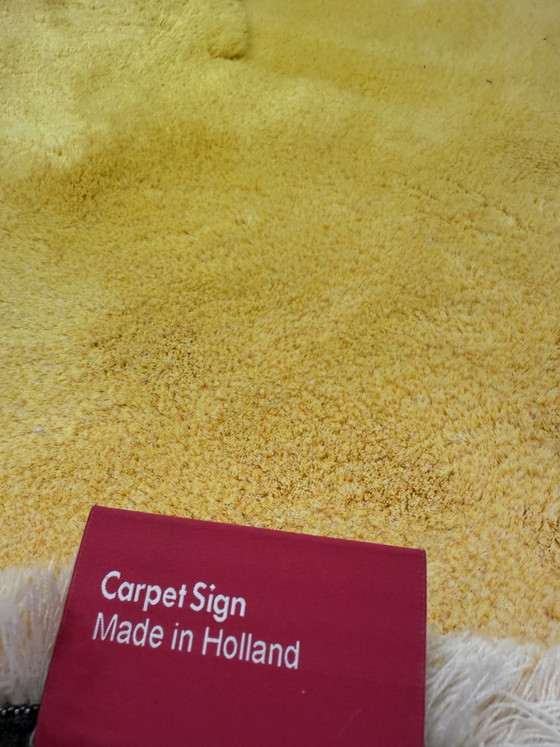 CSrugs Karim Rashid Round Rug Yellow, Rugs & carpets, Wool (photo 10 of 10)