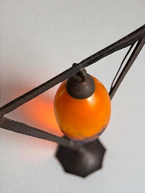 Image 1 of LAMP VAN MULLER BROTHERS, LUNÉVILLE - GESIGNEERD EXEMPLAAR, JAREN 1920