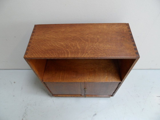 Antique open bookcase with 2 doors – Wood, Klassiek (photo 5 of 13)