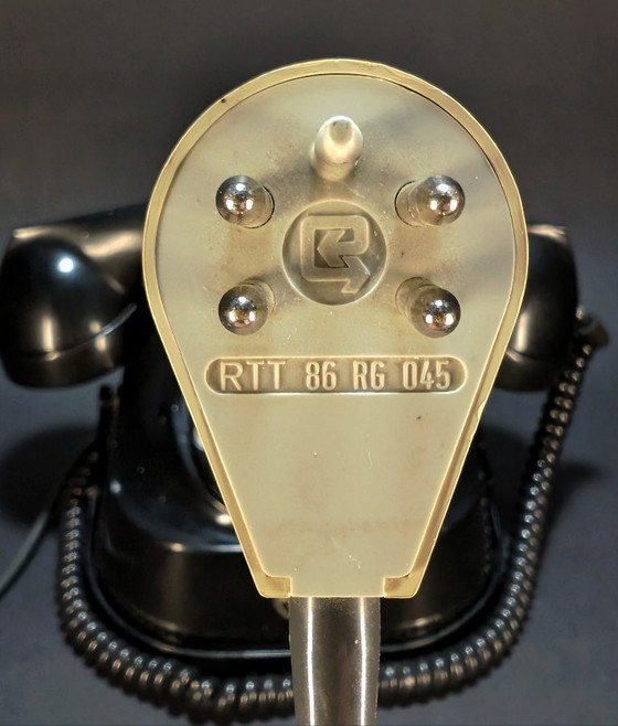 Oude RTT 56 A telefoon (België) 1956 - functioneel – Decoratieve objecten, Metal, Plastic (photo 11 of 11)