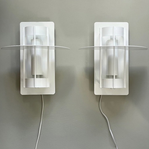 2x LAMPADE DA PARETE Louis Poulsen Saturn Danimarca Design scandinavo