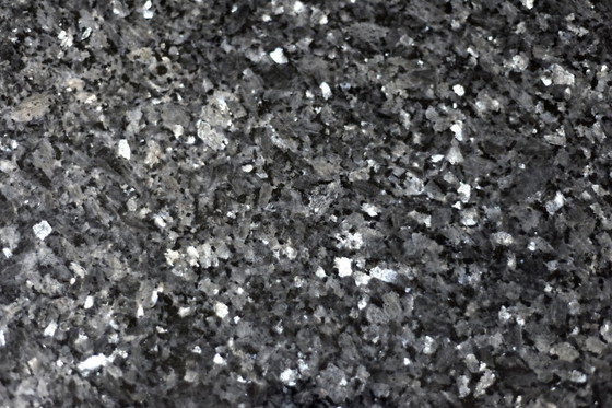 Image 1 of Vintage Mid-Century Italian Modern Brass Coffee Table with Stone Top, 1970s