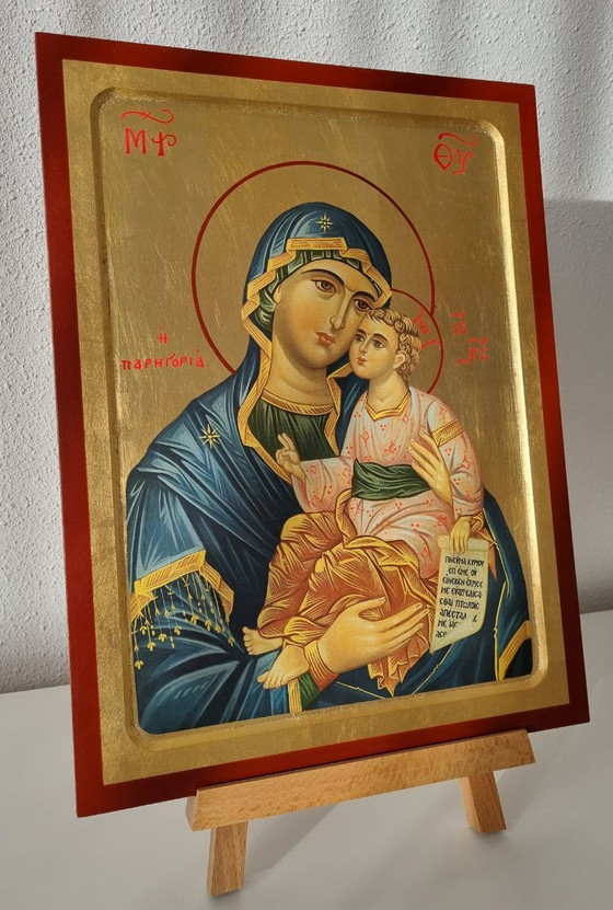 Image 1 of Madonna and Child Greek icon