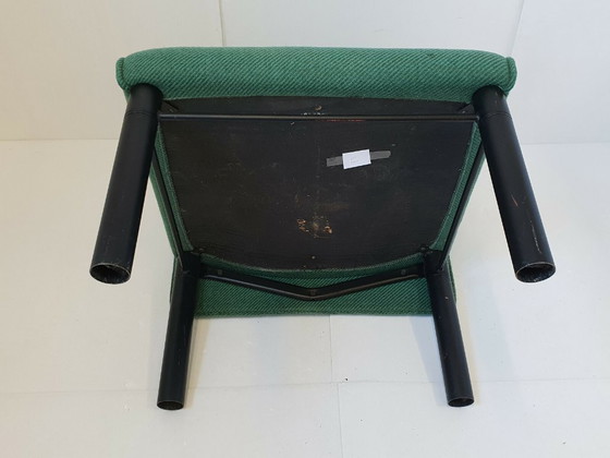 Image 1 of Vintage fauteuil uit de jaren 80 van wol en staal, model C