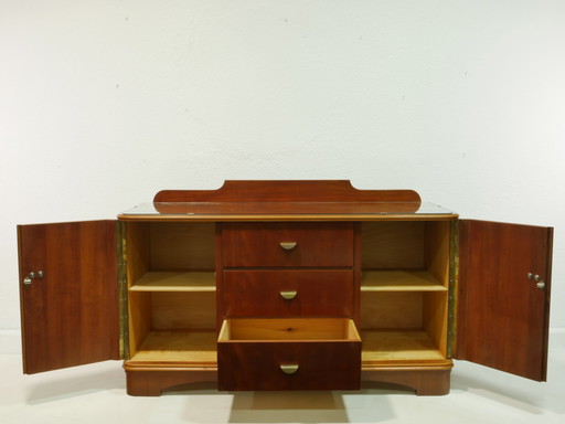 Vintage ladekast / dressoir, dressoir, jaren 40, Duitsland