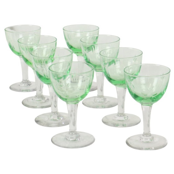 Image 1 of Uranium Aperitief Glazen Val Saint Lambert