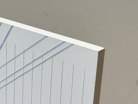 Image 1 of Geometric relief work by Rolf Forster, 1992