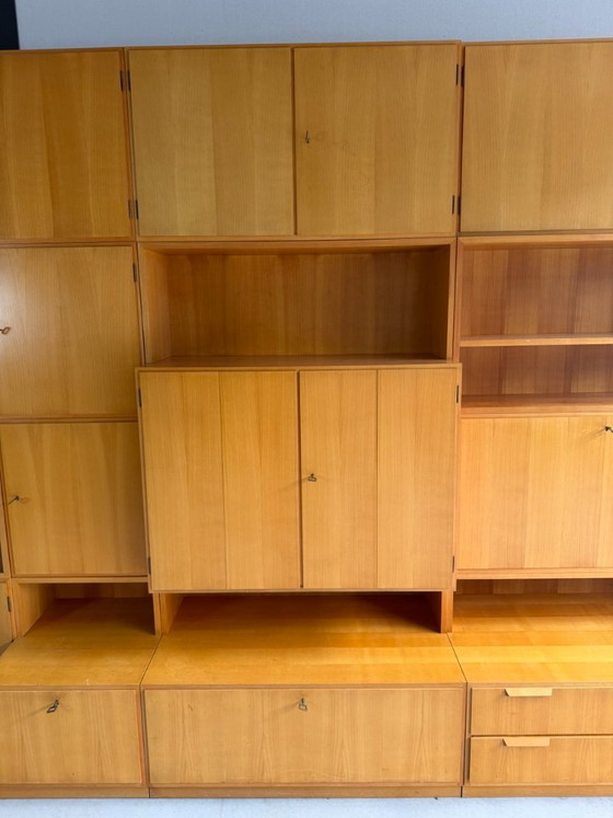 XXL vintage modular GE-EL Wall cabinet (straight), Wood, Brown (photo 5 of 23)