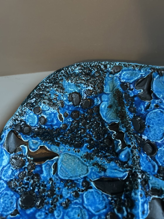 Image 1 of Assiette apéritive Émaux des Glaciers 