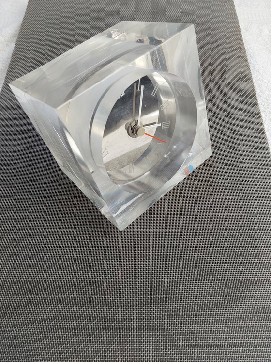 Image 1 of Original TECTA Transparent Table Clock