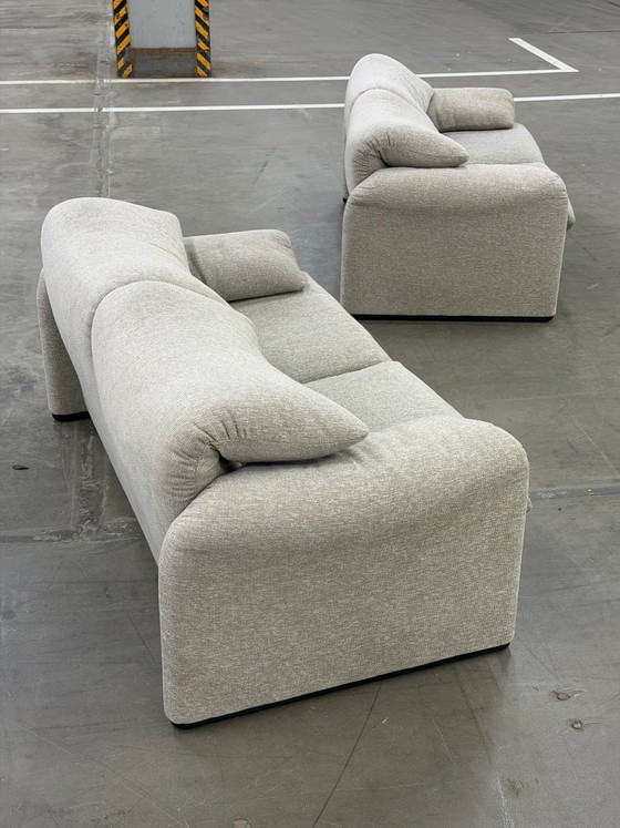 Image 1 of Sofá de 2 plazas Cassina Maralunga | 2 piezas | Shitake