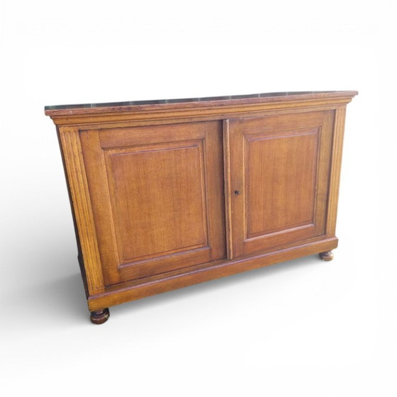 Image 1 of Klassieke Franse Louis Phillipe Buffetkast, kersenhout. Francfort des années 1920