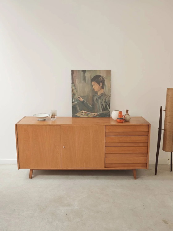 Sideboard ganz aus Holz U460 von Jiri Jiroutek für Interier Praha – Wood, Plastic, Mid Century Modern (photo 23 of 37)