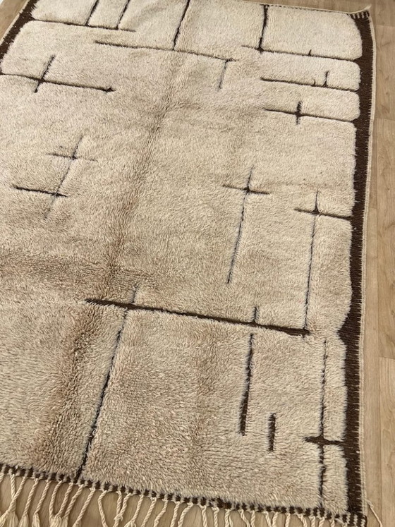 Image 1 of Tapis berbère en laine authentique 250cmx200cm