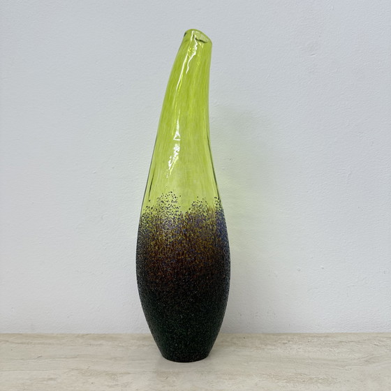 Image 1 of Set di 3 vasi Monica Backstrom per Kosta boda Sweden Moonlanding