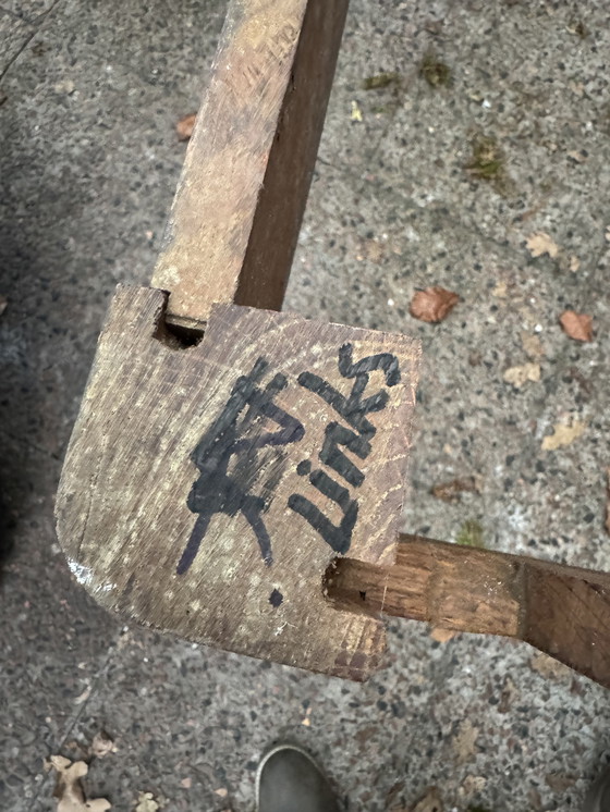 Image 1 of Vintage/mid-century dining table marble look