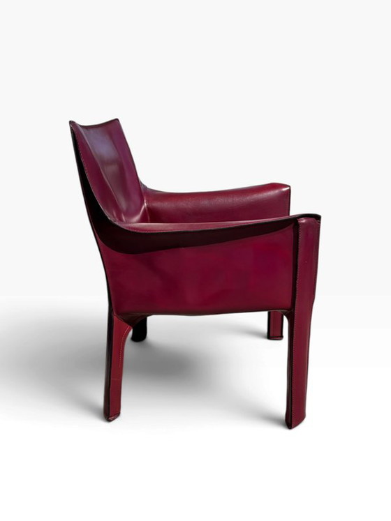 Cab 414 Stuhl von Mario Bellini für Cassina, Sessel (Foto 3 von 8)
