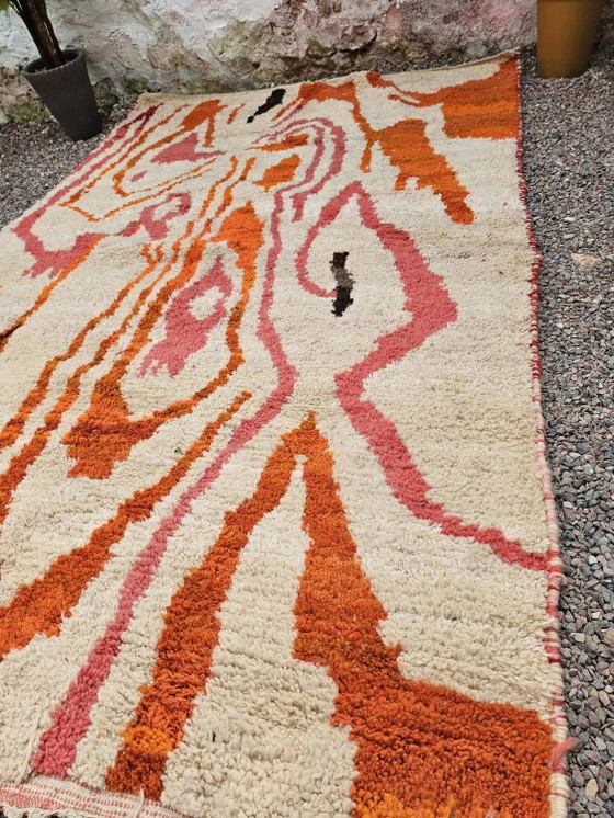 Alfombra de lana hecha a mano de Marruecos 3 x 2 m – Wool (photo 8 of 10)