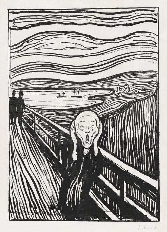 Image 1 of Edvard Munch  ----The Scream