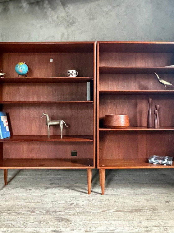 Libreria vintage scandinava in teak di Borge Mogensen – Librerie, Scandinavian (photo 4 of 13)