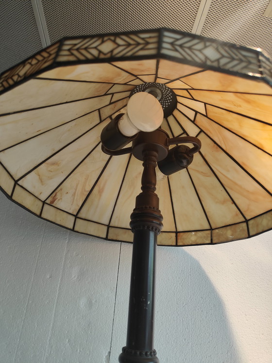 Image 1 of Tiffany Table Lamp Large High Model
