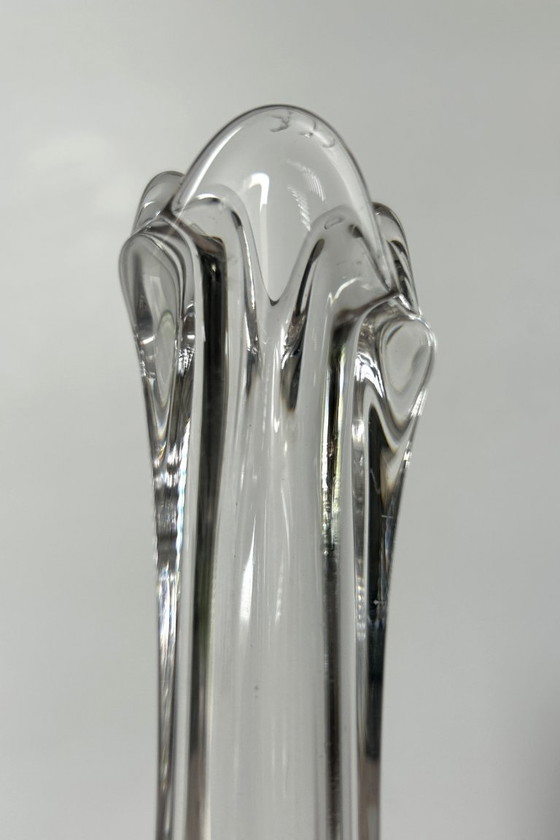 Crystal Soliflore Vase - Max Verboeket (Kristalunie Maastricht) (photo 3 of 5)
