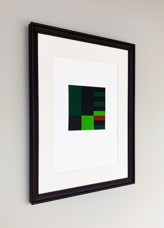 Geometric Composition 16-6 – Paintings & Drawings, Paper (photo 3 of 6)