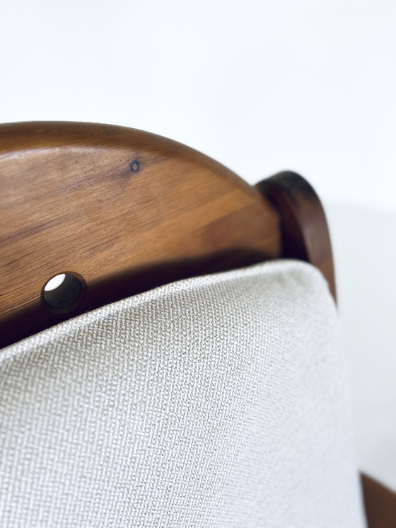 Image 1 of Sedia a dondolo brutalista, Wasa Möbel &#39;70